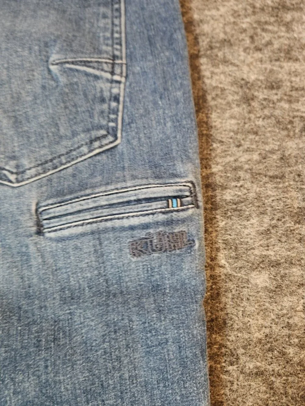 KUHL Men's Size 34x30 Blue Indigo Dye Stretch Performance Denim Jeans